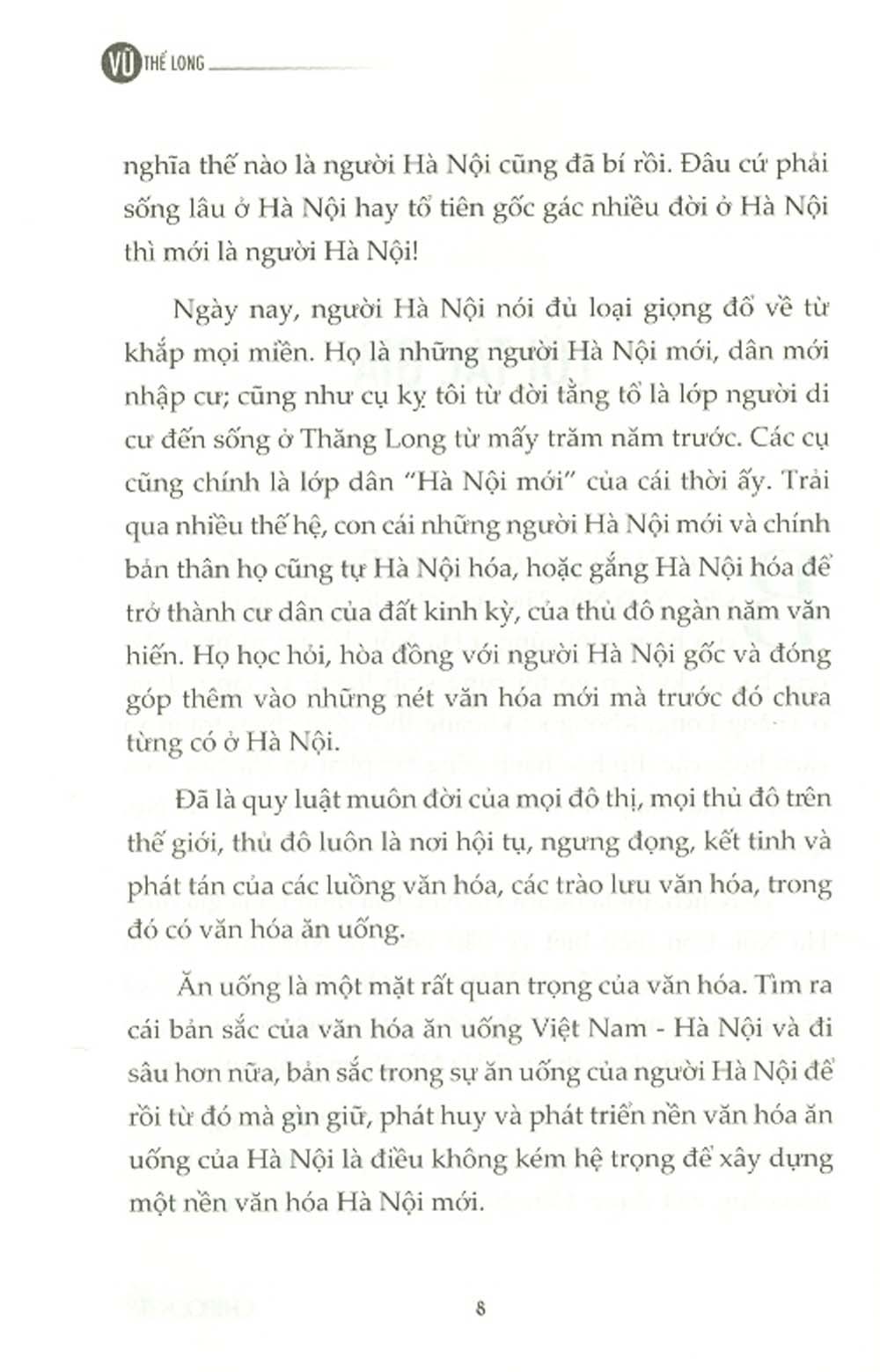 Người Hà Nội - Chuyện Ăn, Chuyện Uống Một Thời