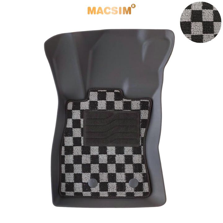 Thảm Lót Sàn 2 Lớp TPE Macsim Subaru Crosstrek 2024+ Chuẩn Form, Bền, Không Mùi ( dệt thô caro 2 lớp sd3 ct)