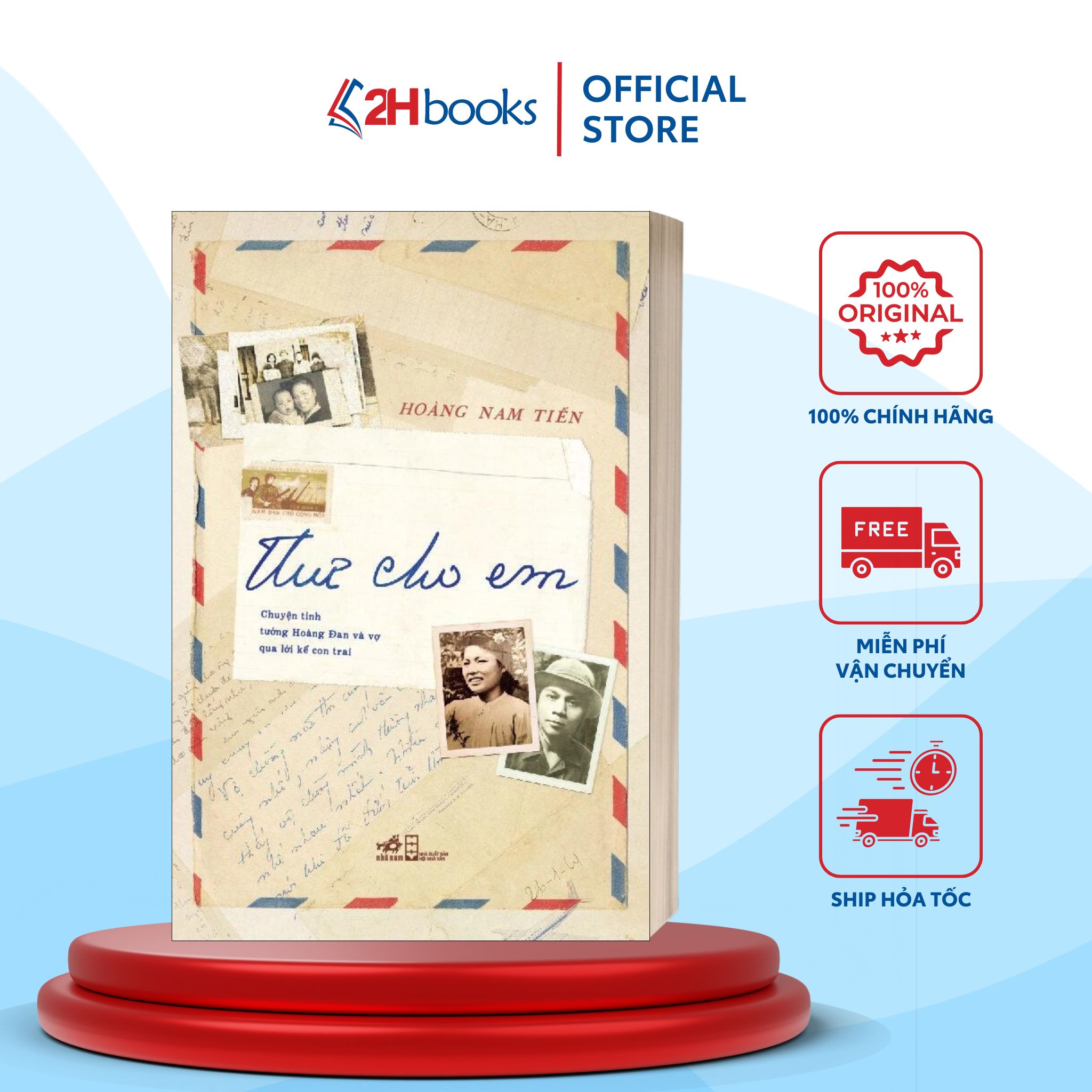 Sách- Thư Cho Em của Hoàng Nam Tiến (Tái bản 2024)(140)- 2HBooks
