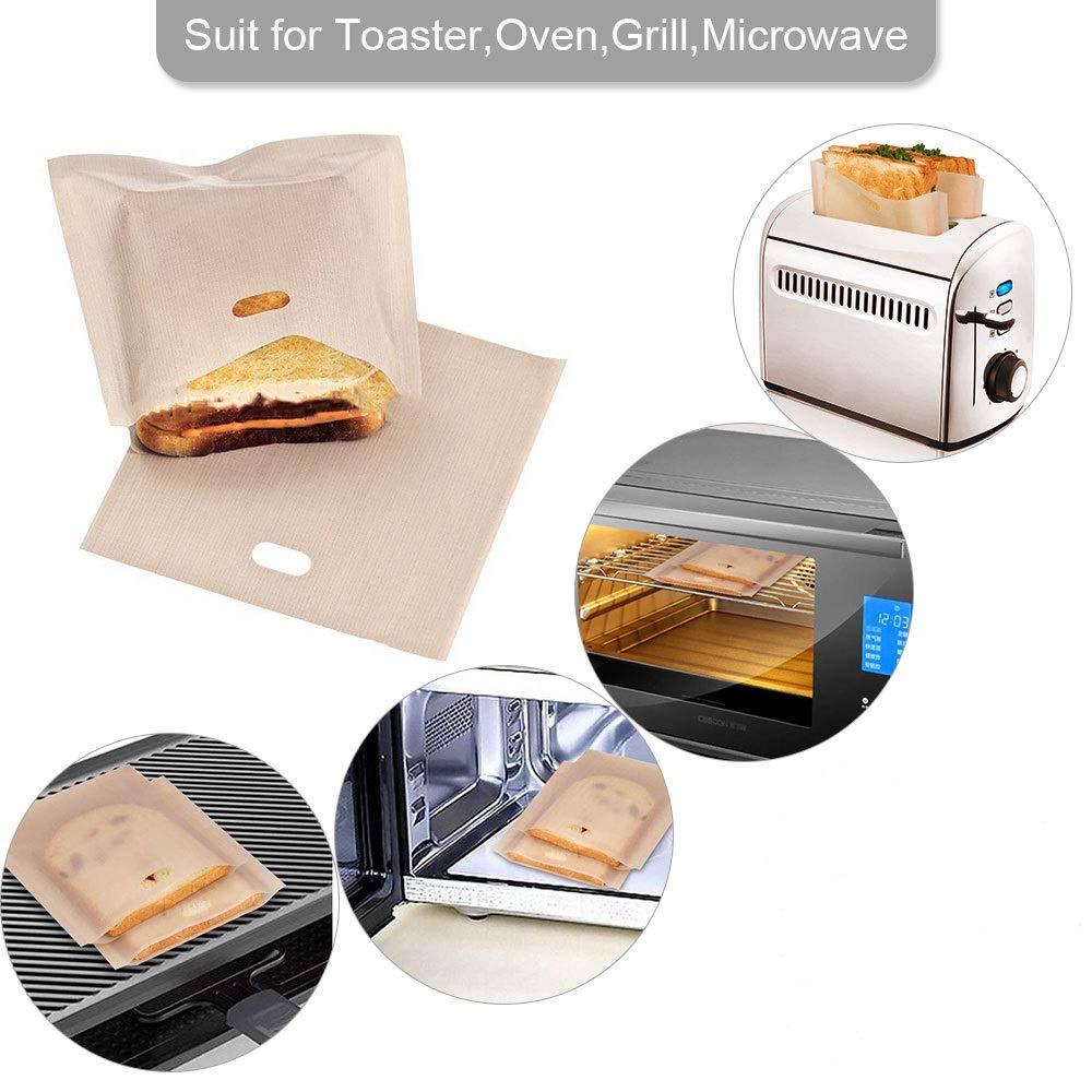 15 Cái Túi Nướng Bánh Mì Túi Nướng Bánh Mì Có Thể Tái Sử Dụng Túi Nướng Chịu Nhiệt Độ Cao Cho Máy Nướng Bánh Mì, Lò Vi Sóng, Lò Nướng, Vỉ Nướng
