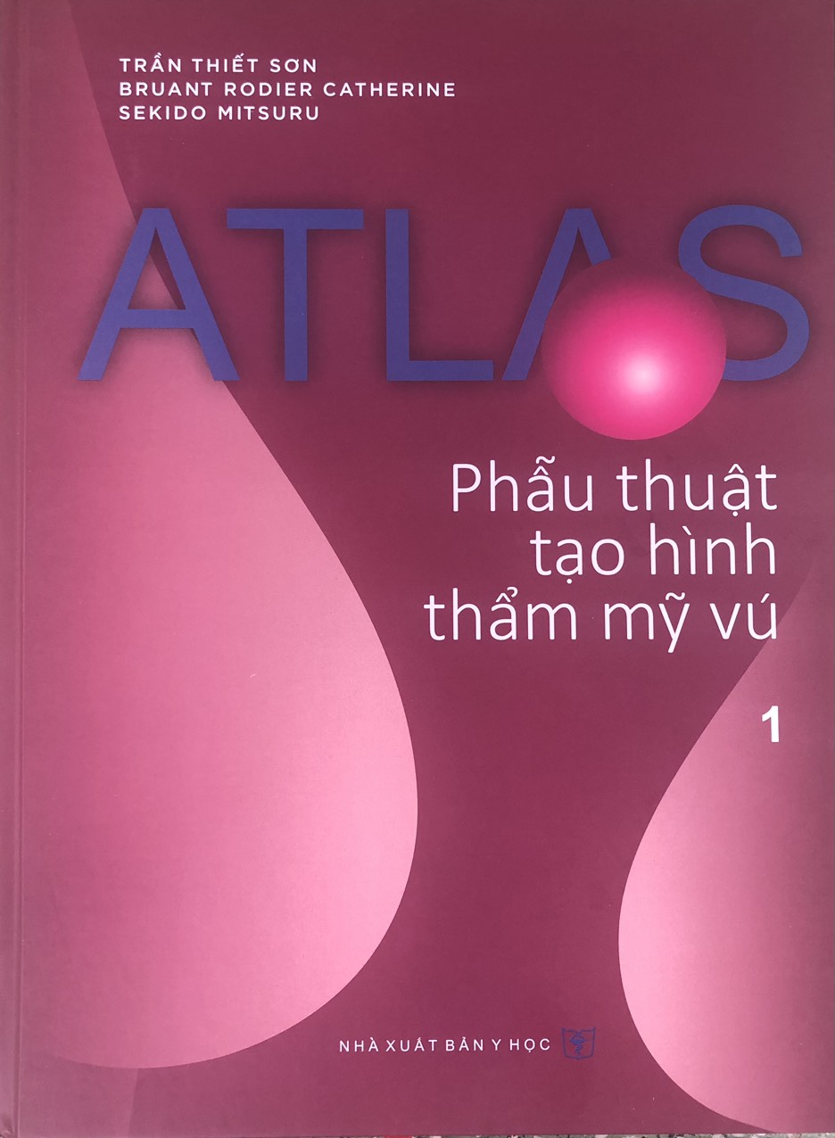 Sách - Atla.s Phẫu thuật tạo hình thảm mỹ vú(Tập 1)