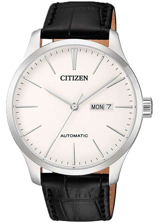 Đồng Hồ Nam Citizen Dây Da NH8350-08B - Mặt Trắng 