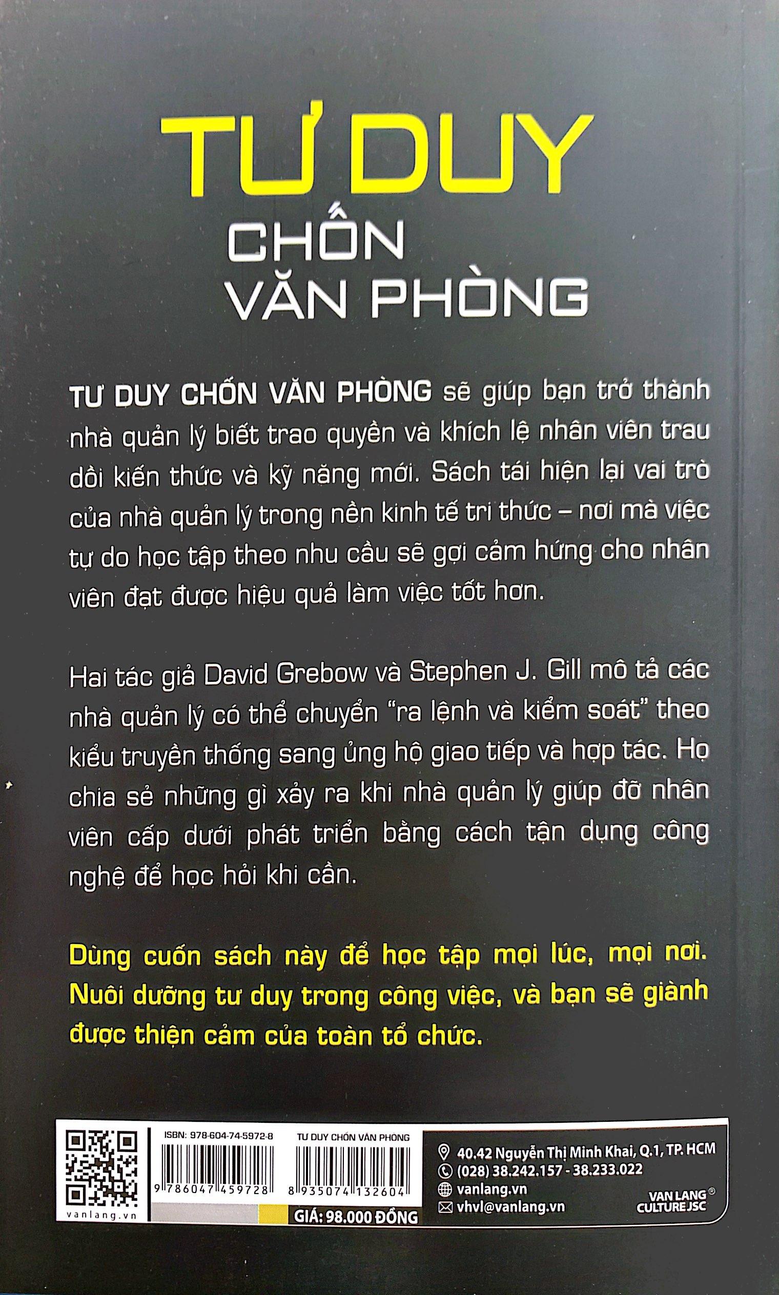Tư Duy Chốn Văn Phòng - Minds At Work