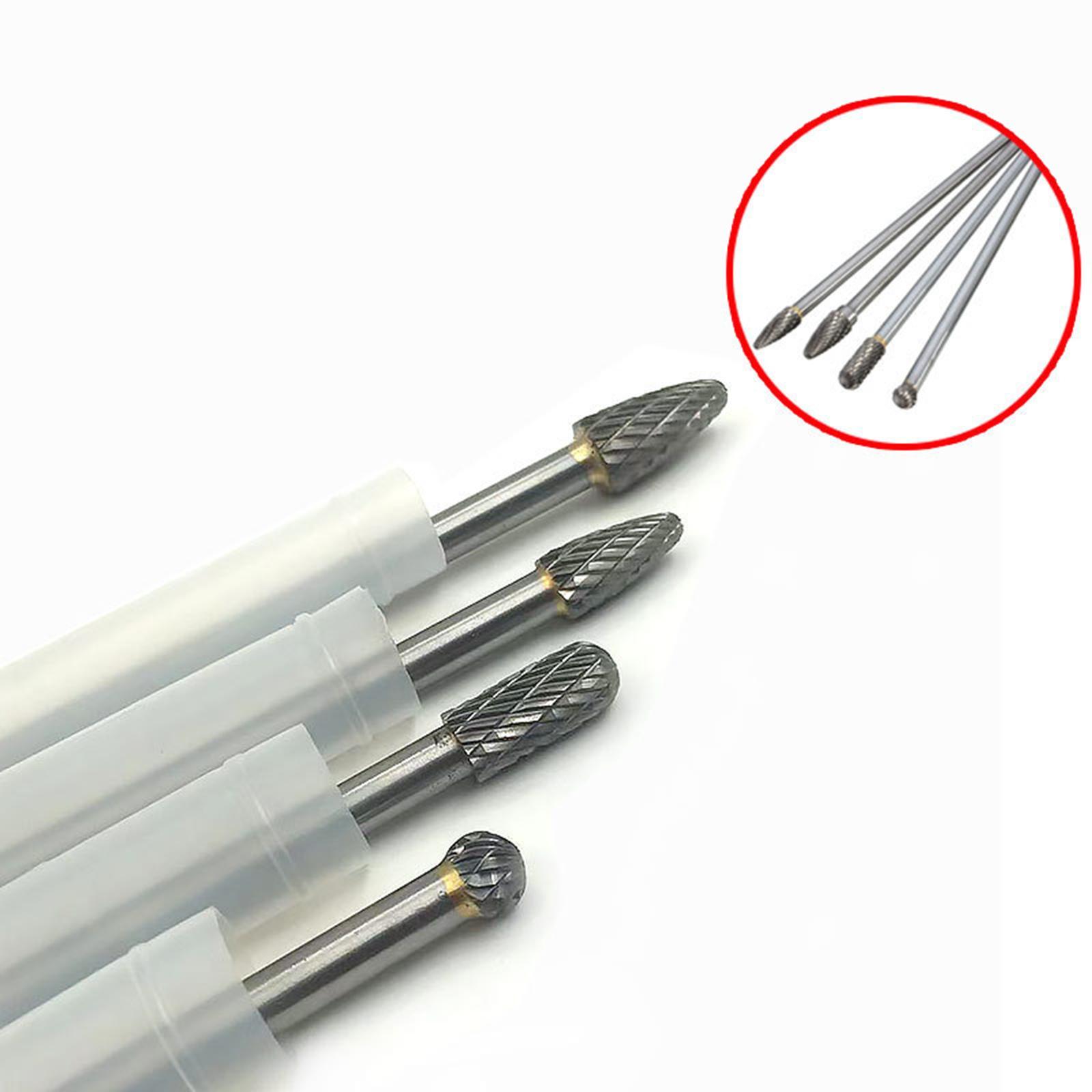 Rotary Burr Cutter Grinding Head for Groove Processing Engine Work Beginners