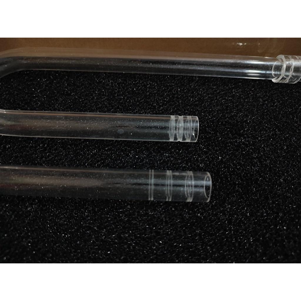 Bộ in out ACRYLIC phi 12 xoay 360 độ - in out thủy sinh - bộ in out cao cấp - phụ kiện thủy sinh-Phụ kiện lọc - ShopLeo