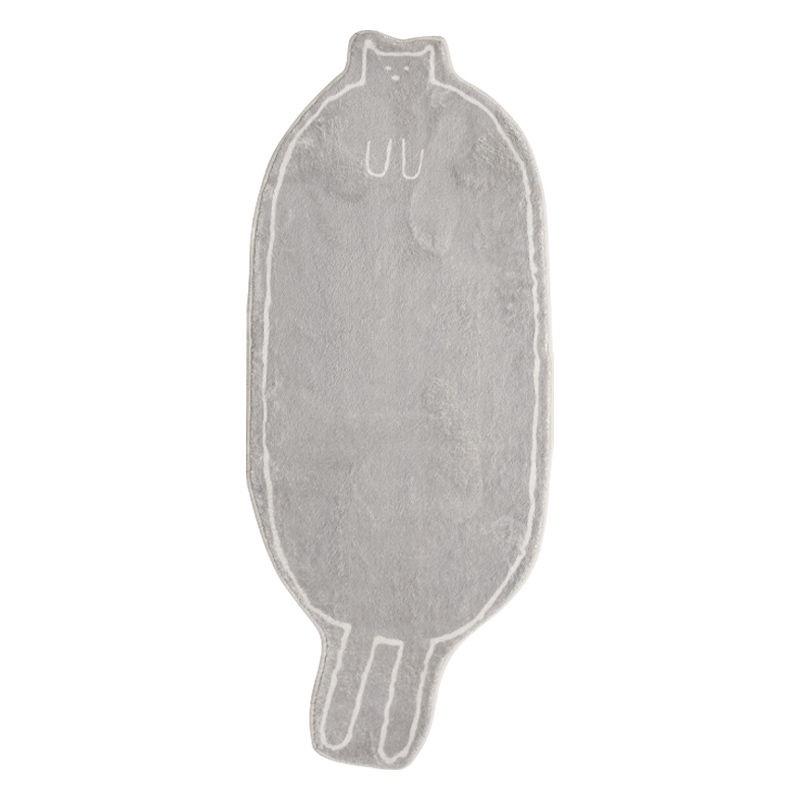 Thảm Lông Trải Sàn Hình Mèo Đơn Giản Phong Cách Bắc Âu