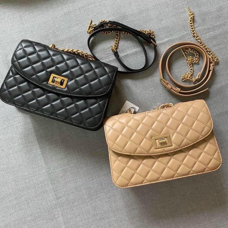 Túi trần ô quai xích mẫu mới size 23 chất siêu đẹp