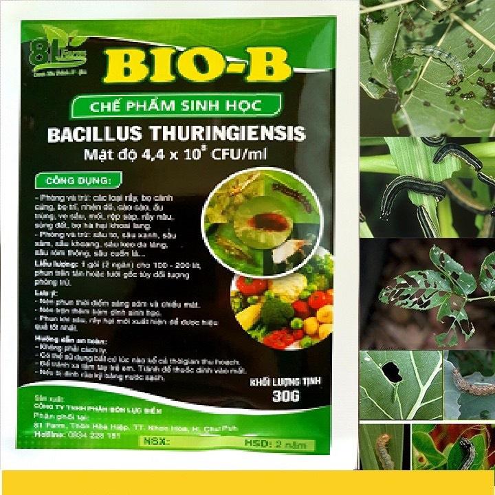 BIO-B CHẾ PHẨM SINH TRỪ SÂU GÓI KL 30G
