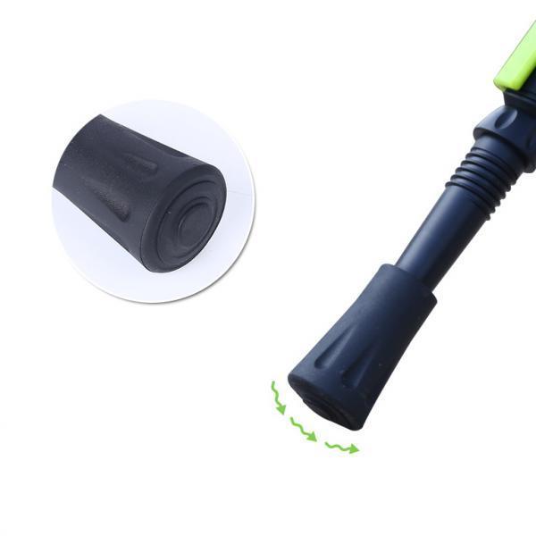 4pcs Replacement Rubber Snowflake Snow Basket + Hiking Trekking Poles Cap