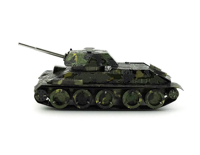 Mô hình thép 3D tự ráp mẫu xe tank T34