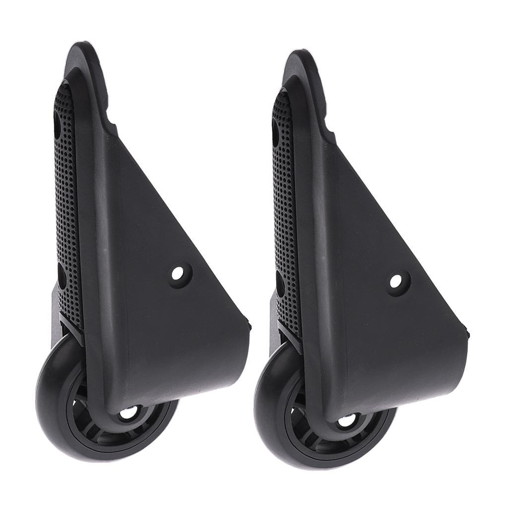 2X 1Pair Replacement Luggage Wheel Suitcase Repair Mute Caster Accessories D047