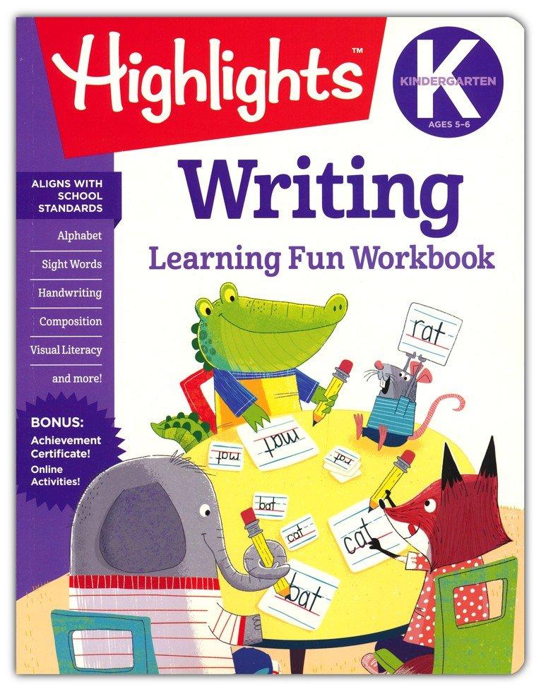 Highlights Kindergarten Learning Workbook Pack: Reading; Math Concepts; Writing; Thinking And Reasoning