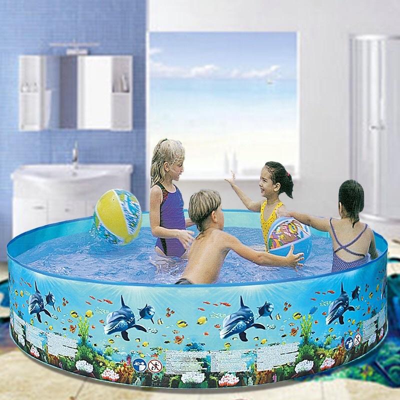 Bể bơi gia đình bằng nhựa cứng lớn nhất dành cho trẻ em