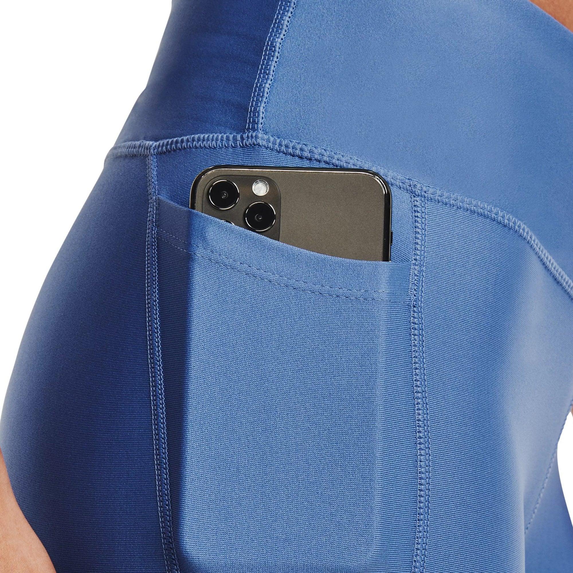 Quần legging thể thao nữ Under Armour HeatGear Armour No-Slip Waistband Capris - 1365334-488
