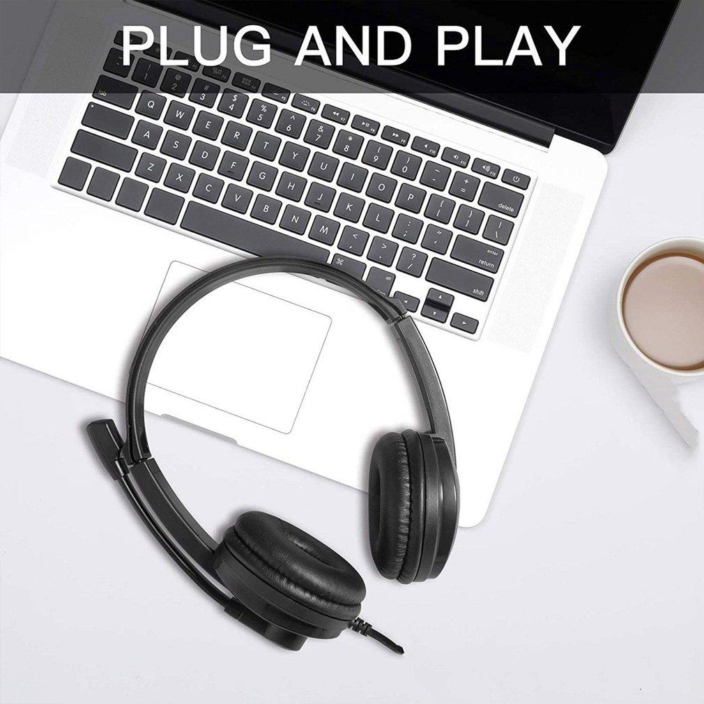 Tai Nghe Tai Nghe USB Máy Tính Micro Tai Nghe HIFI Stereo Hội Nghị Tai Nghe Có Khắp Mọi Hướng