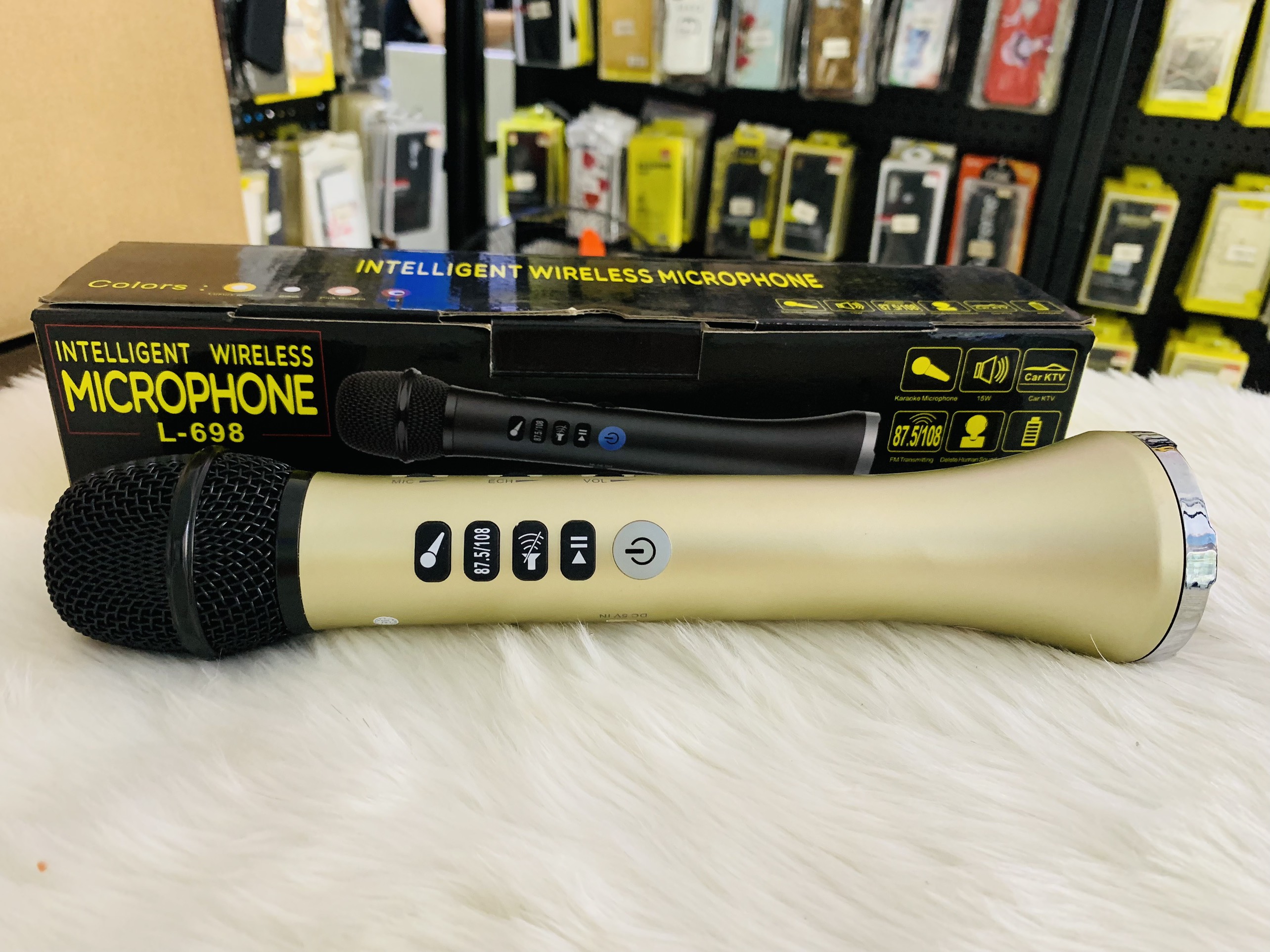 MICROPHONE KARAOKE BLUETOOTH L-698