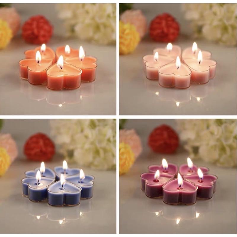 Nến Thơm Tealight Không Khói Handmade Nhiều Màu - Dory Lab