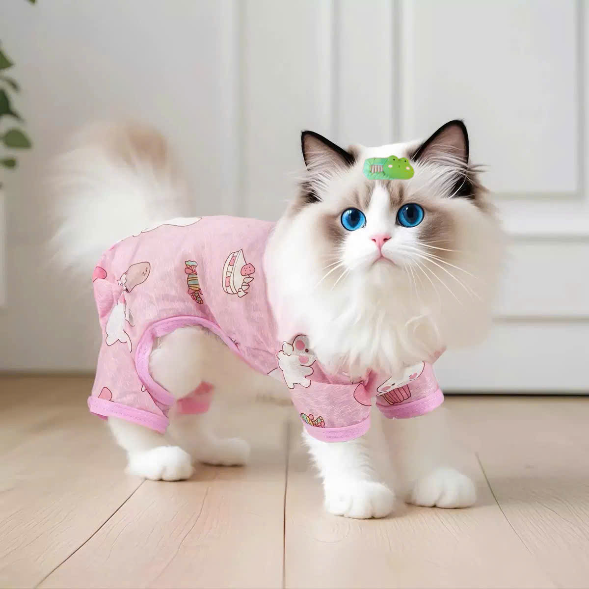 NƠ KẸP TÓC CÀI TÓC THỜI TRANG DỄ THƯƠNG ĐỘNG VẬT CÀI ĐẦU MÃ 33 CHO THÚ CƯNG CHÓ MÈO