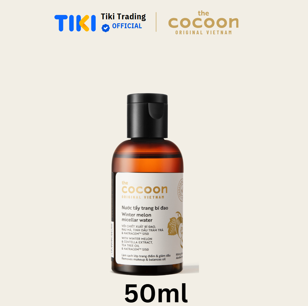 Nước tẩy trang bí đao Cocoon 50ml