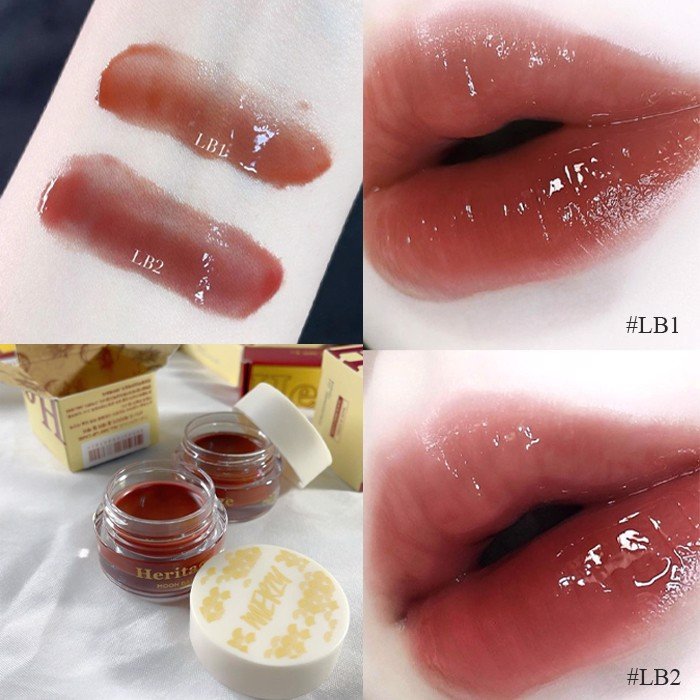 Son Dưỡng Có Màu, Dưỡng Ẩm Môi Merzy The Heritage All Day Lip Care 4g