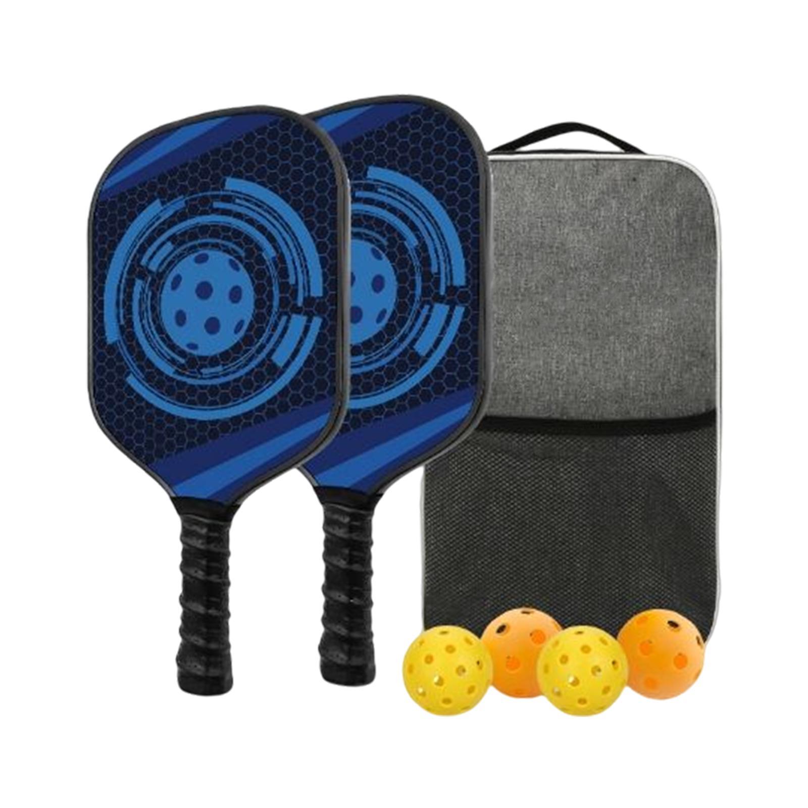 Professional Pickleball Paddles and Carry Bag for Beginner to Advanced Player Indoor Outdoor Use