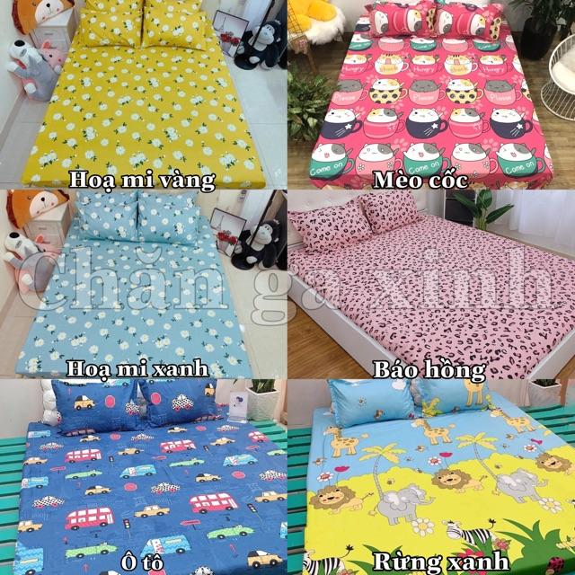 Vỏ gối đầu cotton poly nhiều mẫu nghộ nghĩnh