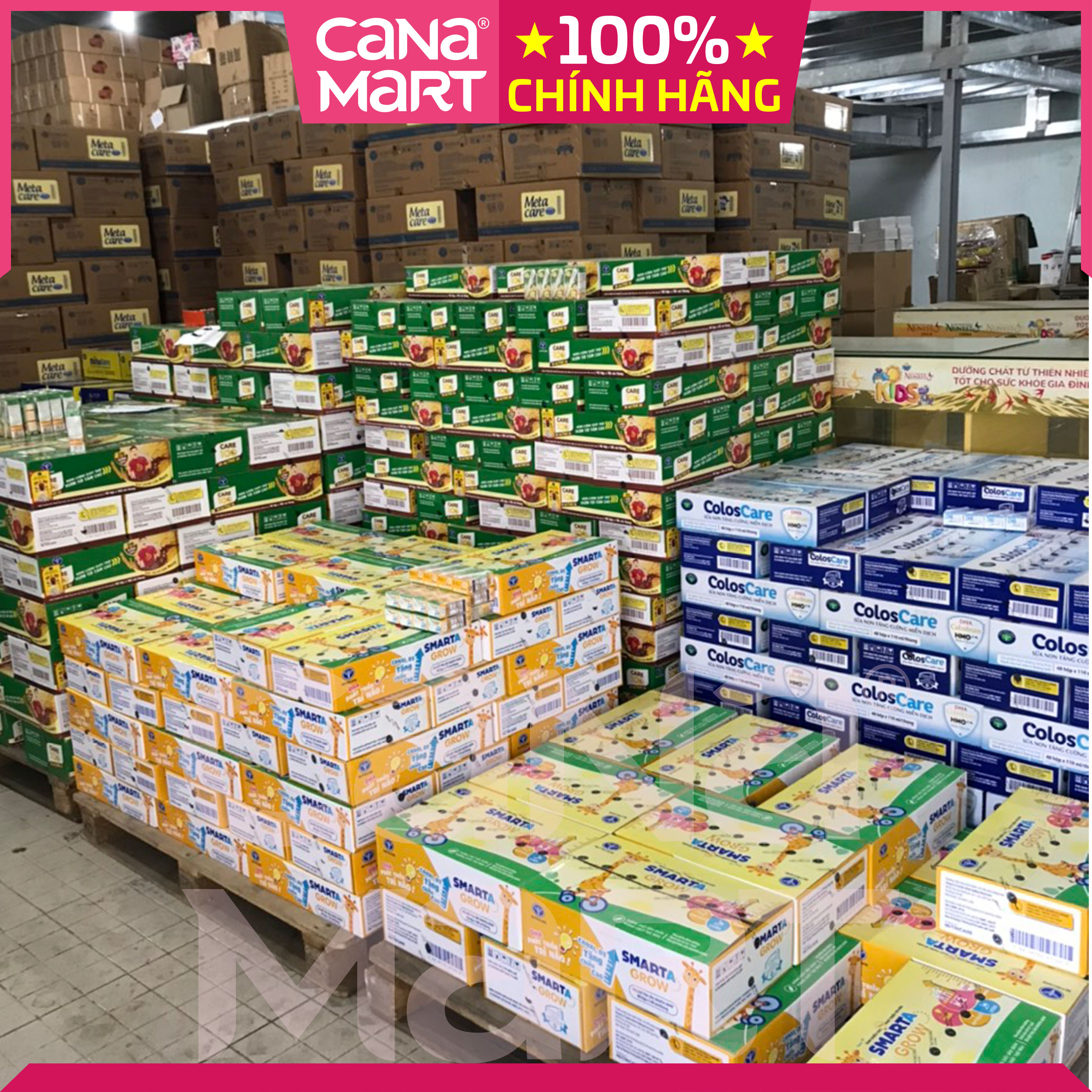 Thừng sữa nước Nutricare Metacare ECO giúp trẻ phát triển toàn diện