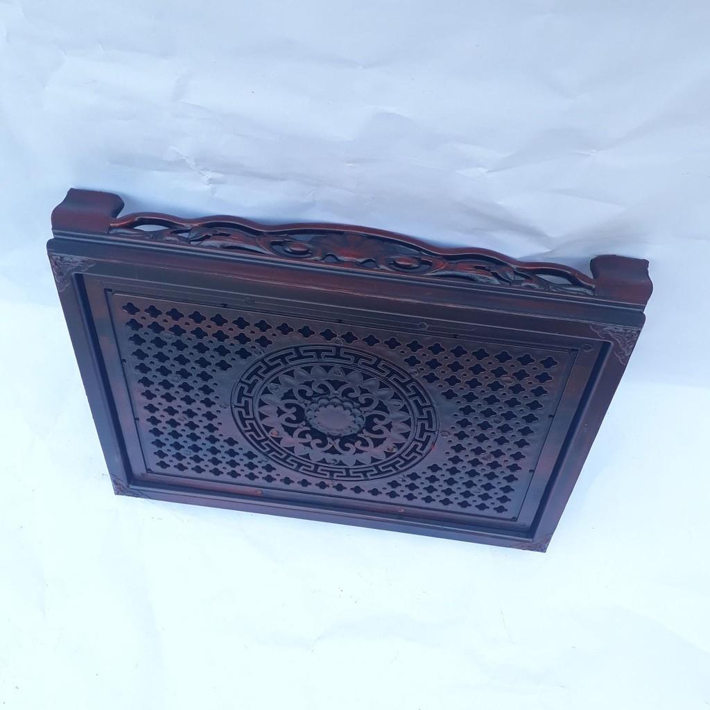 Khay trà giả cổ, hộp, cỡ trung