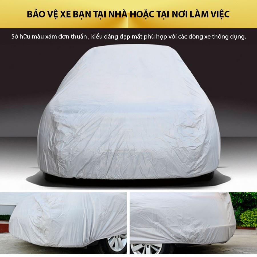 Bạt Phủ Ô Tô CIND CD502 4 Chỗ Lớn Size E 1 Lớp PP Nhập Khẩu Chính Hãng