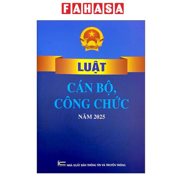 Sách - Luật Cán Bộ Công Chức Năm 2025