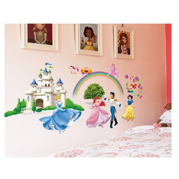 Decal Dán Tường Hoàng Tử Và Công Chúa EB87