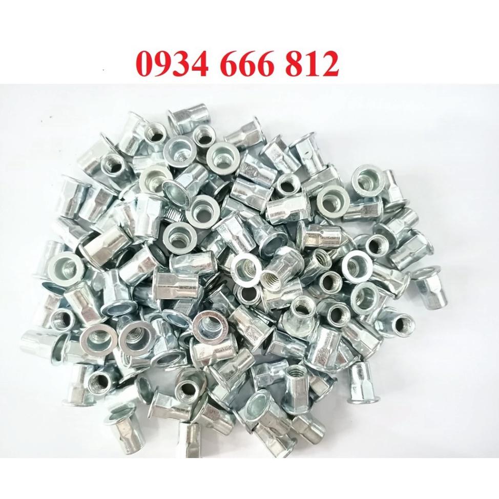 Combo 50c Ốc tán rút nửa lục M10