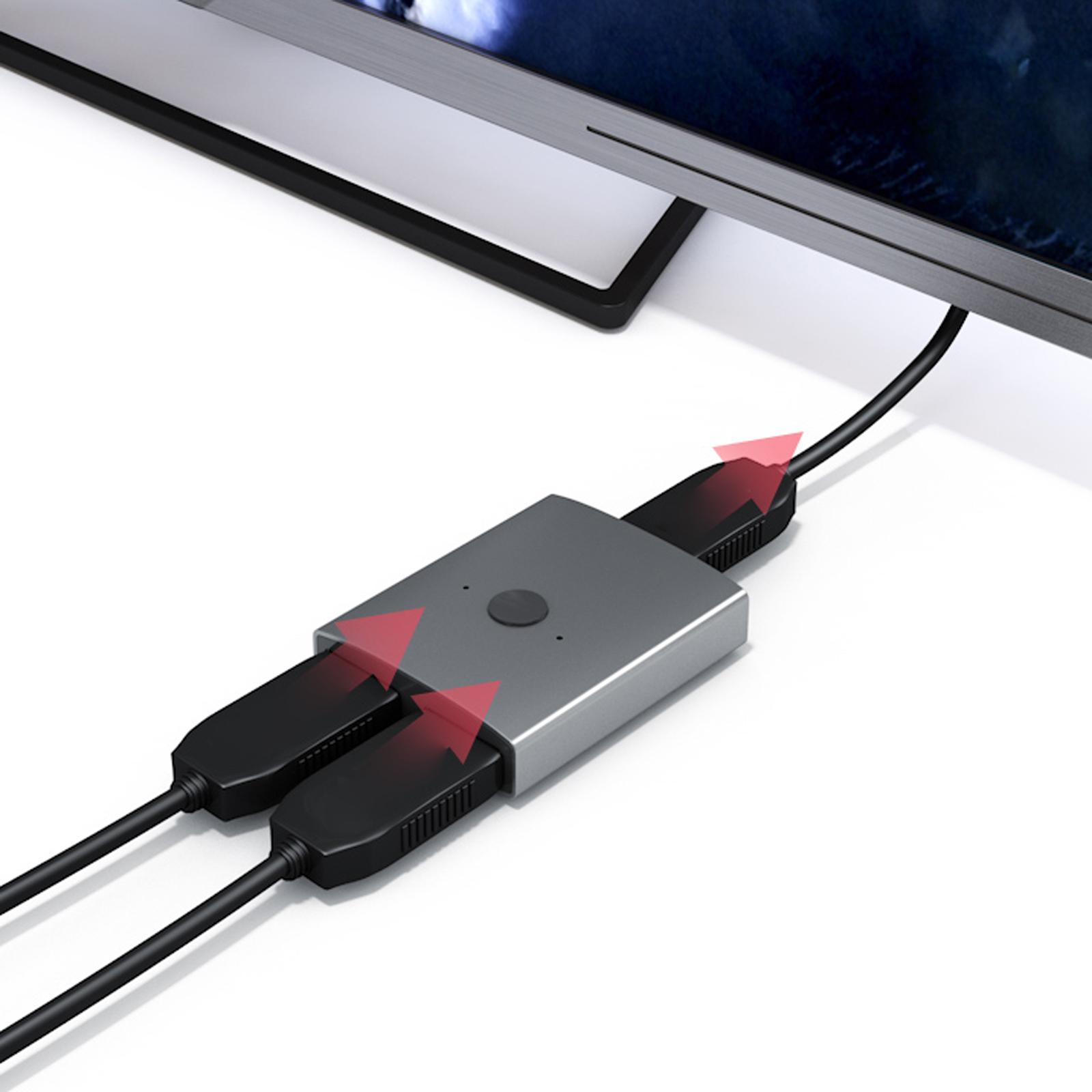 Switcher Splitter Bi Direction 2 in 1 Out / for Computer Set Monitors