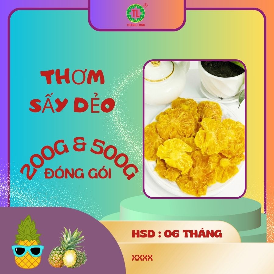THƠM SẤY DẺO THÀNH LONG 200G/500G