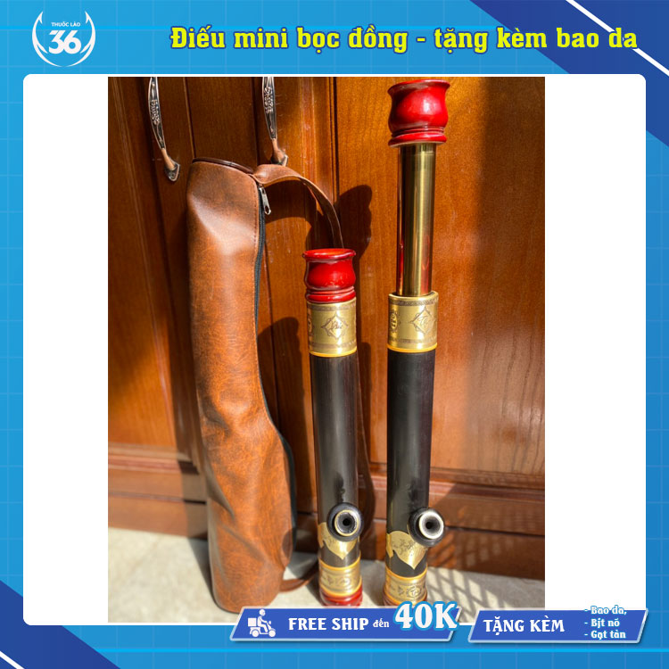 Điếu Cày Mini Du Lịch Chống Đổ Nước