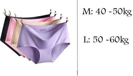 Combo 3 quần lót nữ su đúc không viền, chất thun lạnh, thông hơi thoáng khí