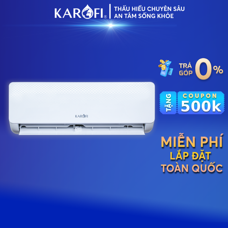 Điều hòa không khí Karofi KDC-WF312 công nghệ 4 tự động - Hàng chính hãng - Giao và lắp đặt toàn quốc