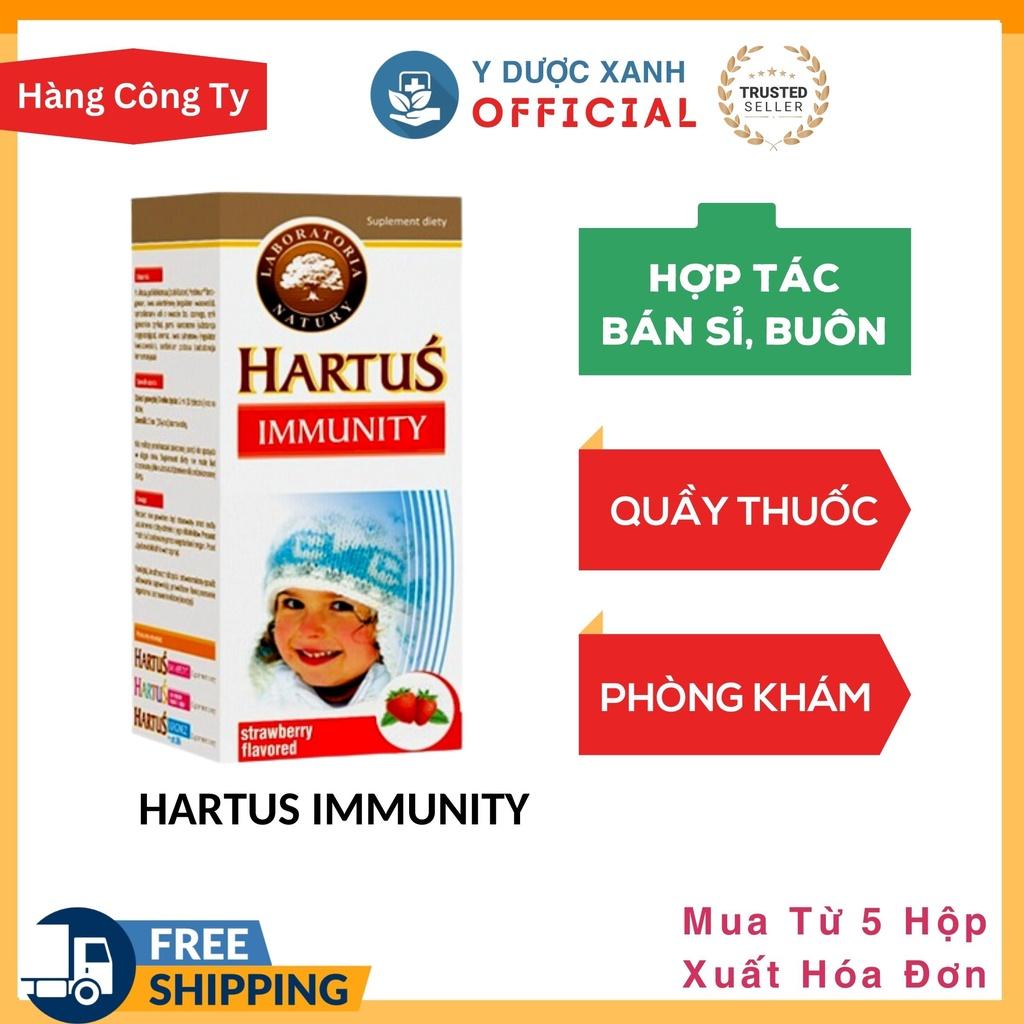 HARTUS IMMUNITY, 150ml, Siro tăng miễn dịch cho bé của Ba Lan- Y Dược Xanh