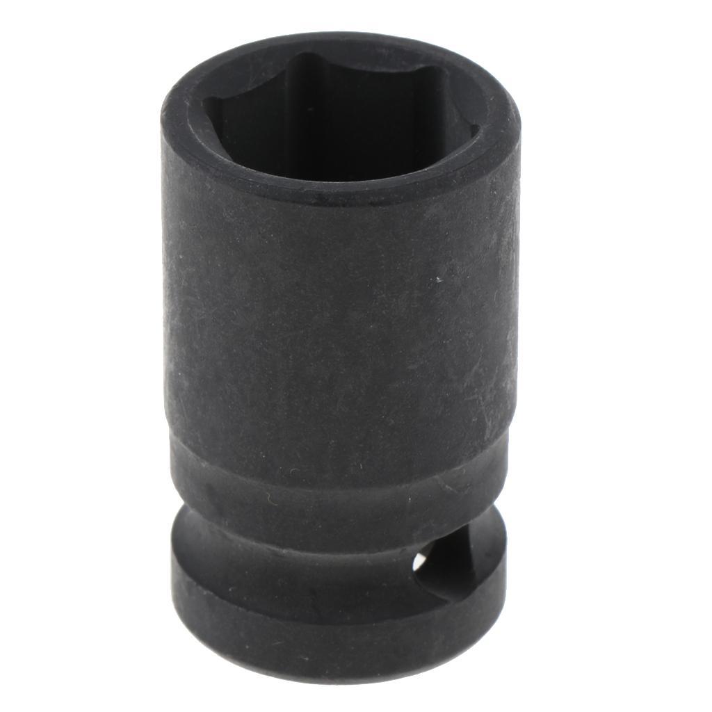 38mm Long 12.5mm Drive 6 Point Hex Deep Metric Impact Socket Wrench 16mm15mm