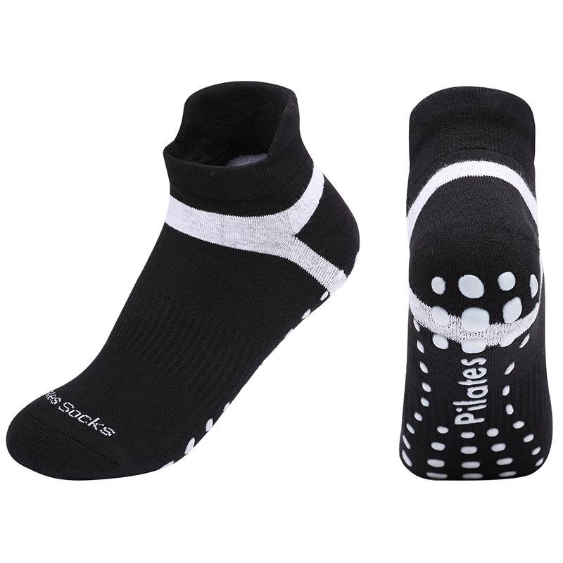 Cộng với kích thước yoga pilates vớ nữ đàn ông thể thao terry cotton chống trượt tập thể dục thể dục phòng tập thể dục sàn nhảy rộng lớn Color: Blue Size: L US 9-12 EU 39-44