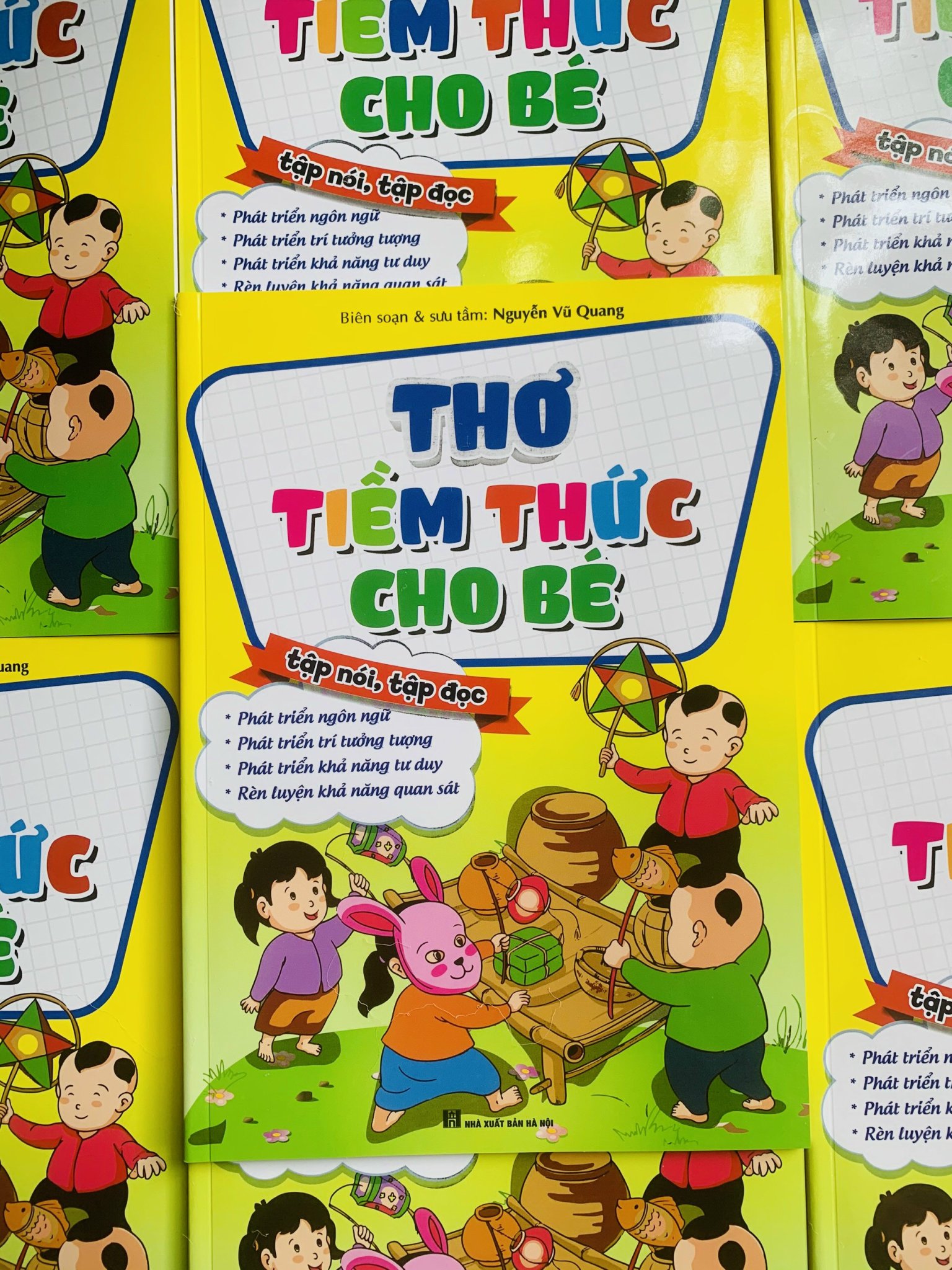 Sách- Thơ Tiềm Thức cho bé (Giúp bé tập nói, tập đọc nhanh)