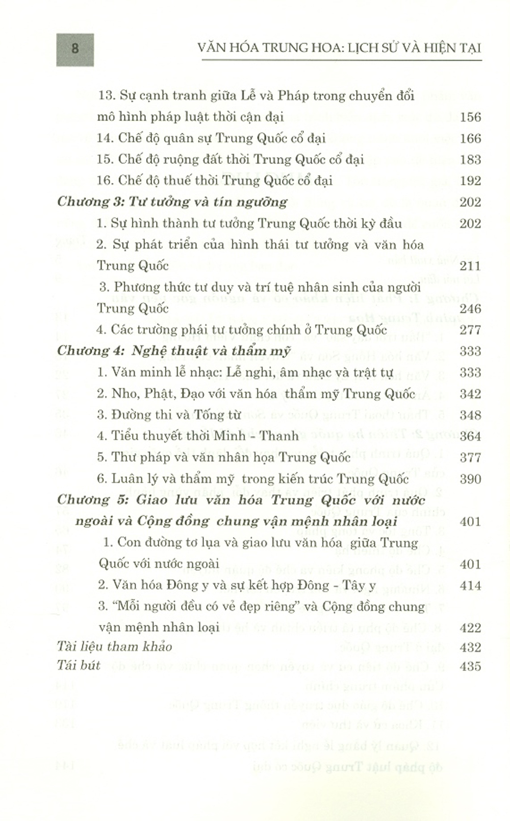 Văn Hóa Trung Hoa - Lịch Sử Và Hiện Tại (Sách Tham Khảo)