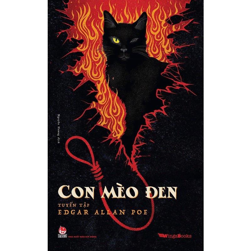 Sách - Con Mèo Đen – Tuyển tập Edgar Allan Poe – Tặng kèm 01 Postcard - Kim Đồng