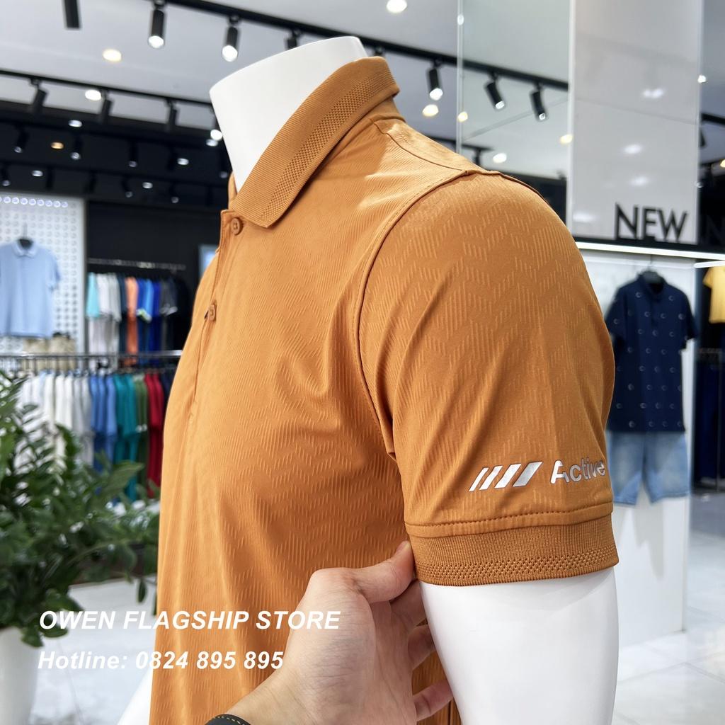 Áo Polo nam Owen chất Cotton thấm hút mồ hôi thoáng mát Mã APT231213