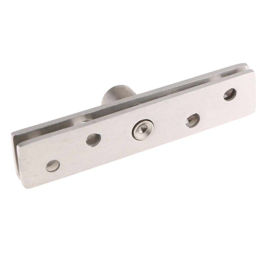 6Pc Stainless Steel Door Hinge 360 Degree Rotating Hinges  Silver