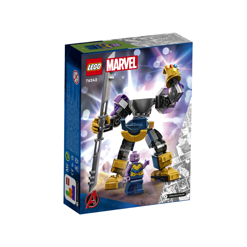 Đồ Chơi Lắp Ráp LEGO Superheores Chiến Giáp Thanos 76242 (113 chi tiết)