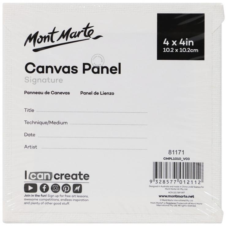 Vải Canvas Vẽ Mont Marte CMPL1010 (5 Tấm)