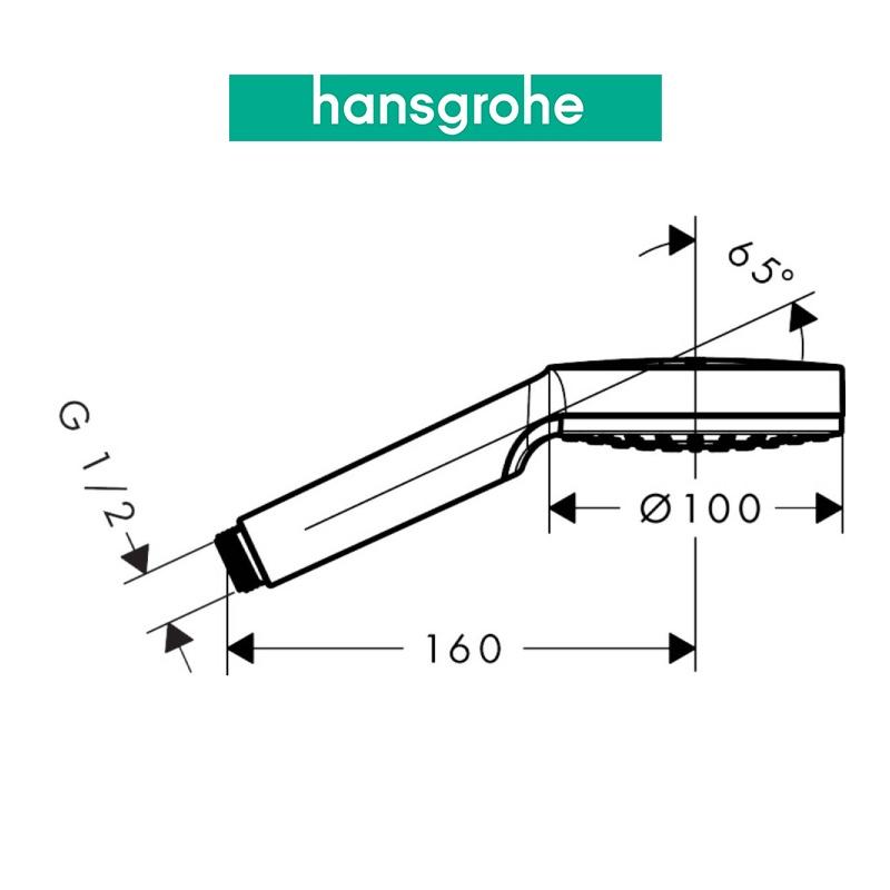 Tay sen HANSGROHE Crometta 100 1jet 26331