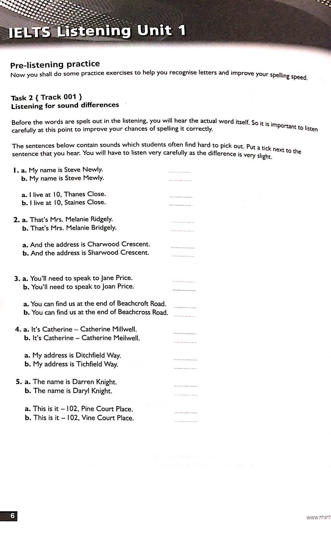 Suceed in IELTS listening & Vocabulary (Kèm CD)