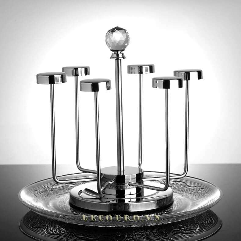 GIÁ UP CỐC INOX XOAY